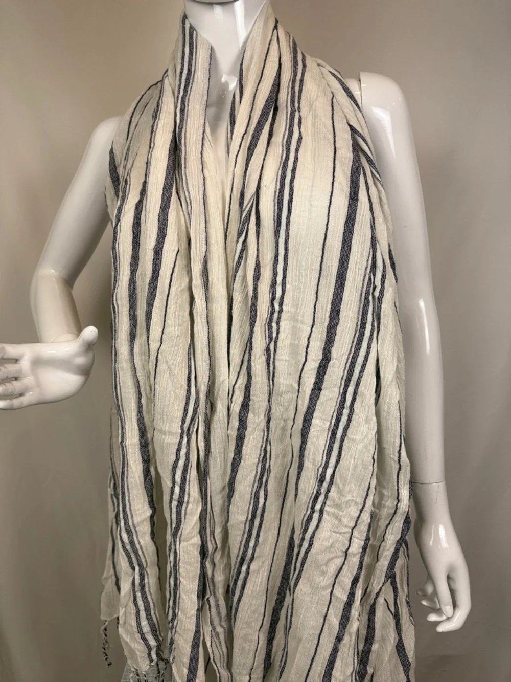 Aerie Boho Scarf / Lightweight Gauzy 95% Cotton /